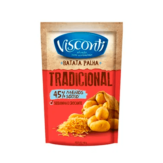 Batata Palha Tradicional Visconti - 140g
