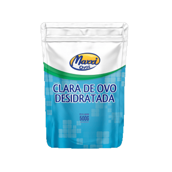 Clara de Ovo Pasteurizada Desidratada Natural (albumina) Maxxi Ovos - 500g