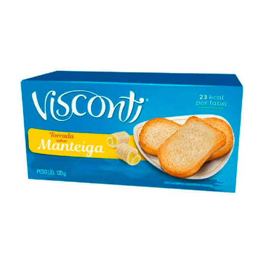 Torrada Manteiga Visconti - 120g