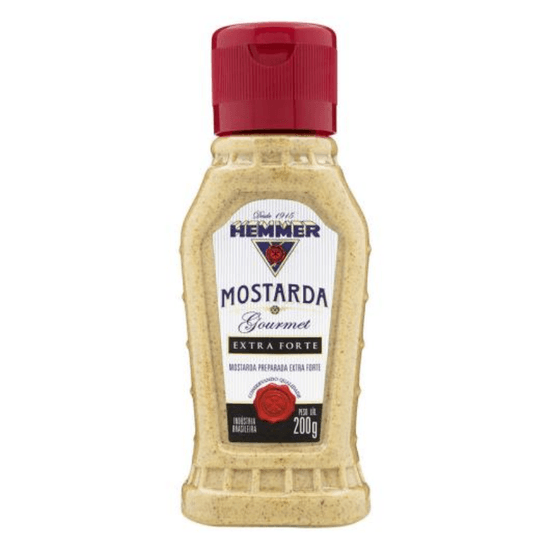 Mostarda Gourmet Extra Forte Hemmer - 200g