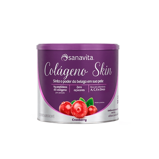 Colageno Skin Cranberry Sanavita - 200g
