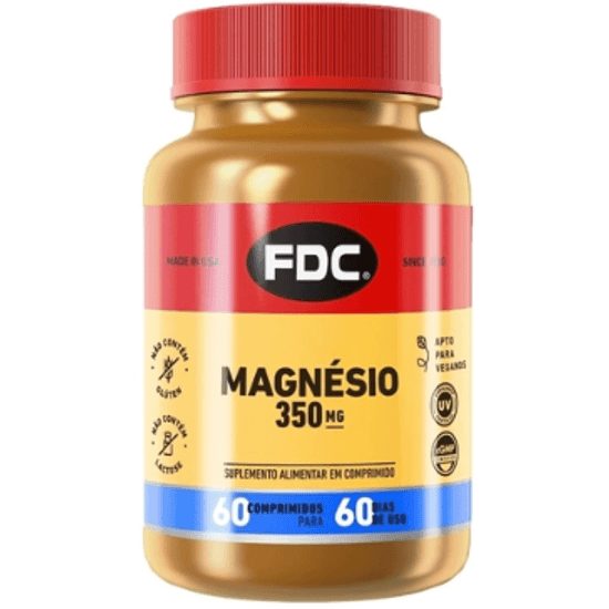 Magnésio - 350mg 60 Comp  Fdc