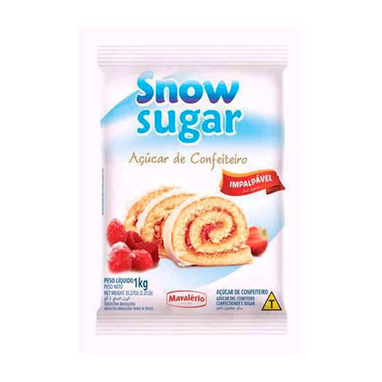Açúcar Impálpavel Snow Sugar - 1kg