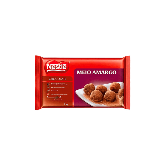 Chocolate Meio Amargo Nestlé - 1kg