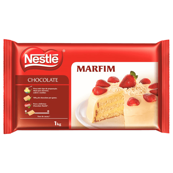 Chocolate Marfim Nestlé - 1kg