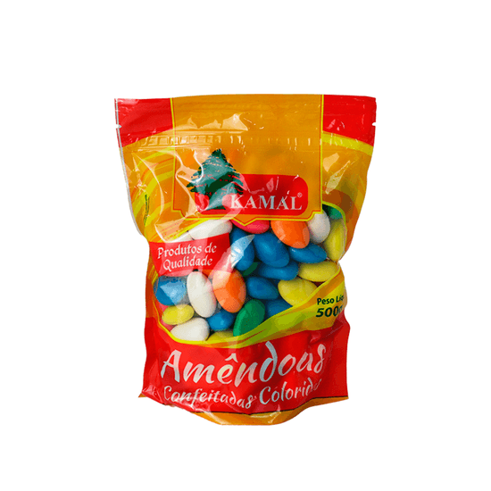 Amendoa Confeitada Colorida Kamal - 500g