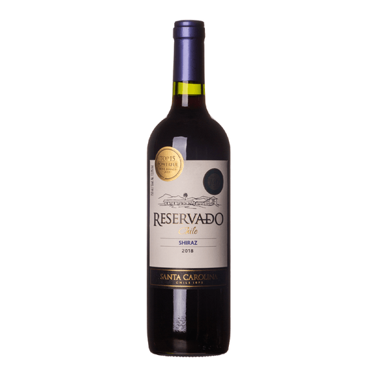 Vinho Chileno Santa Carolina Shiraz - 750ml