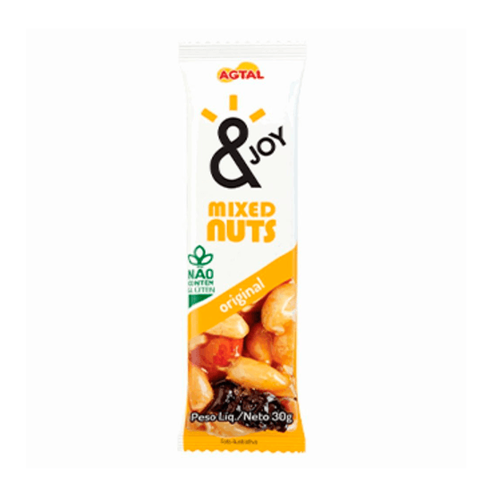 Barra Mixed Nuts Original Agtal - 30g