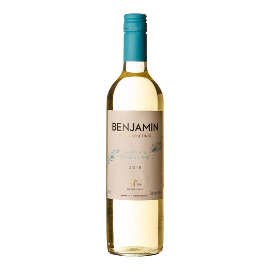 Vinho Benjamin Branco Suave Argentino - 750ml