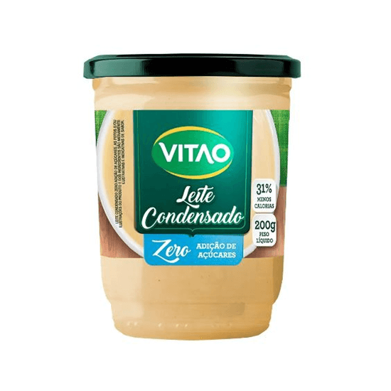 Sobremesa Lactea Sabor Leite Condensado Zero Vitao - 200g