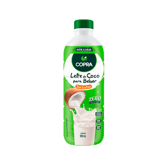 Leite de Coco Para Beber Zero Copra  - 900ml