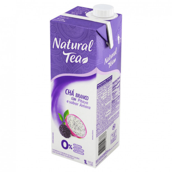 Chá Branco Pitaya e Amora Natural Tea - 1l