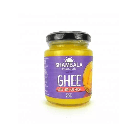Manteiga Ghee Com Sal Rosa Shambala  - 200g