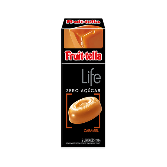 Fruittella Life Zero Açúcar Caramelo - 18,9g