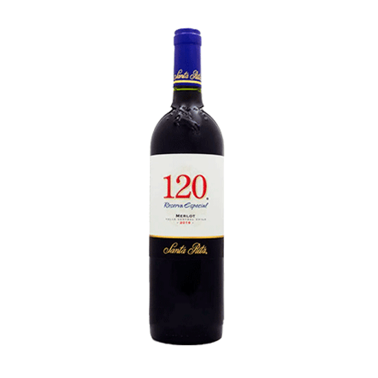 Vinho Chileno Santa Rita - 120 Merlot 750ml