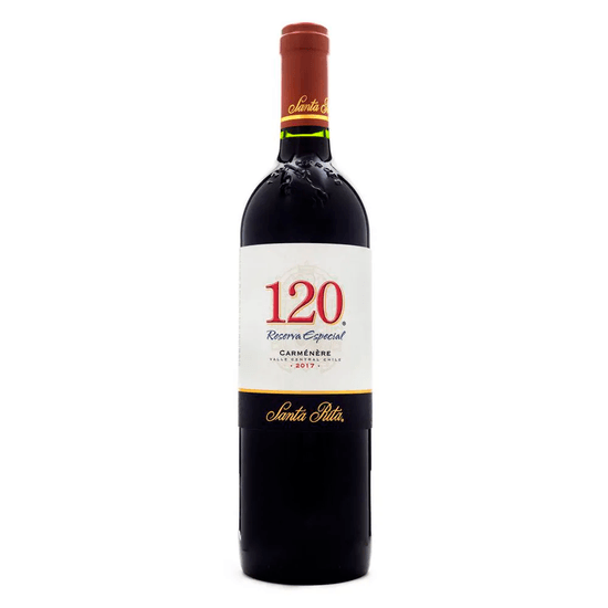 Vinho Chileno Santa Rita - 120 Carmenére 750ml