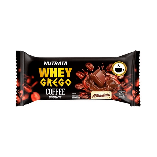 Barra Whey Grego Bar Coffee Chocolate Nutrata - 40g