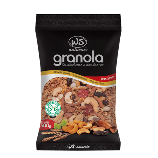 Granola Premium Ws Naturais - 500g