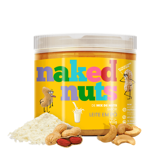 Pasta Mix de Nuts Com Leite Em Pó Naked Nuts - 150g