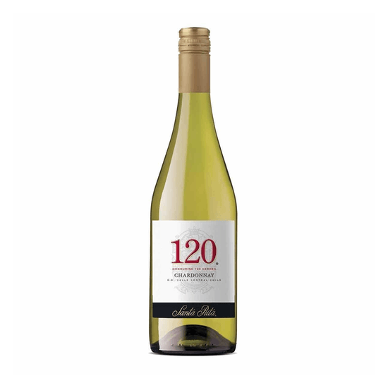 Vinho Chileno Santa Rita - 120 Chardonnay 750ml