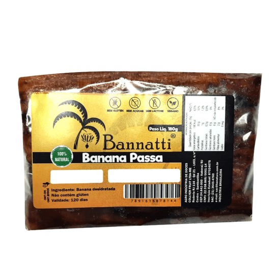 Banana Passa Bannatti - 180g