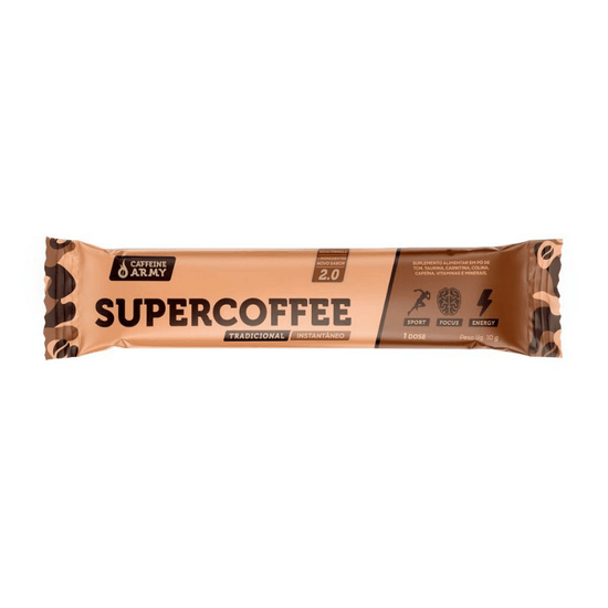 Supercoffee Sachê Tradicional Caffeine Army - 10g