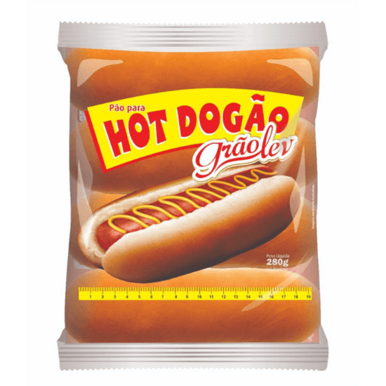 Pao de Hot Dog Graolev - 280g