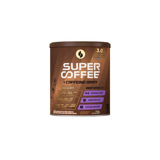 Supercoffee - 3 0 Chocolate Caffeine Army 220g