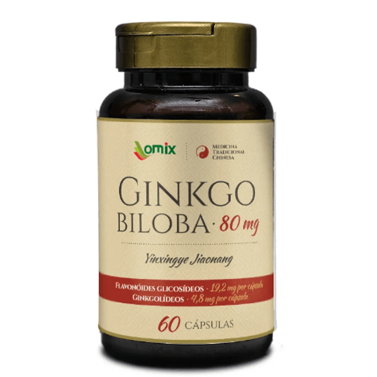 Ginkgo Biloba - 80mg 60 Caps Omix