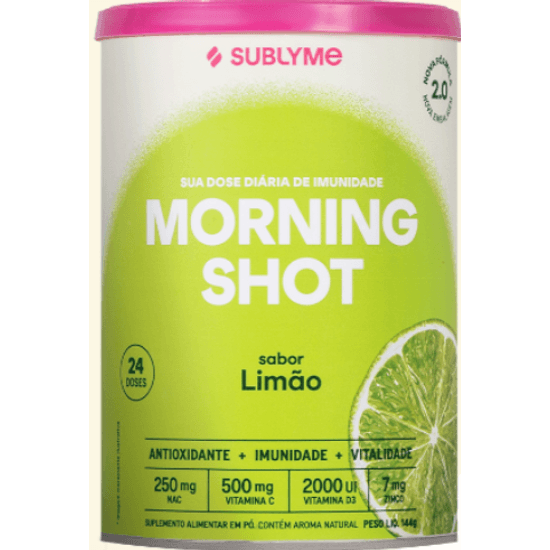 Morning Shot - 2 0 Limão Sublyme 144g