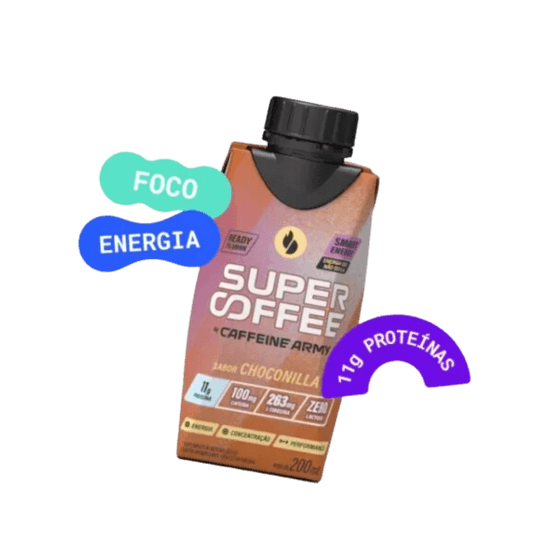 Supercoffee Ready To Drink Choconilla Caffeine Army - 200ml