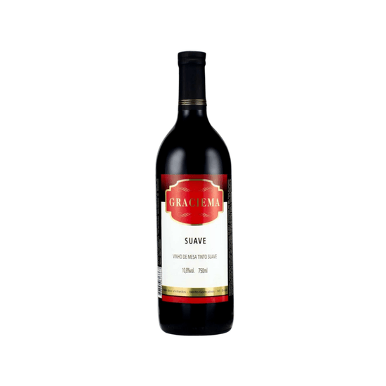Vinho de Mesa Tinto Suave Graciema - 750ml