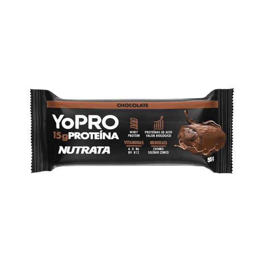 Barra Yopro Nutrata Chocolate - 55g