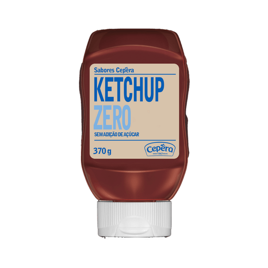 Ketchup Zero Açúcar Cepera - 370g