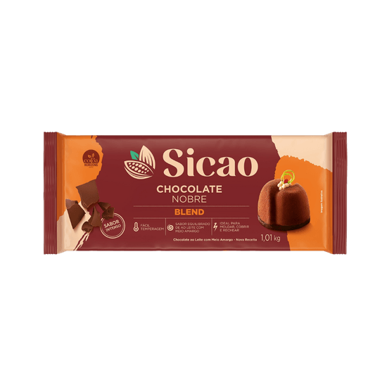 Gotas Chocolate Nobre Meio Amargo Sicao - 1,01kg