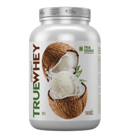 Proteína True Whey Coconut Ice Cream True Source - 837g