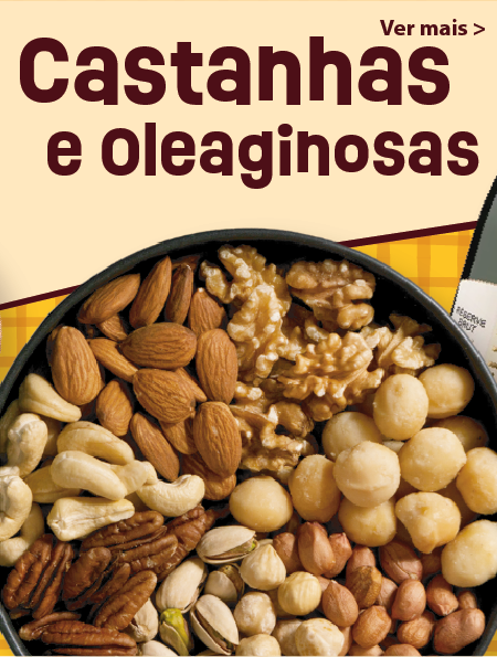 Destaque 2 - Castanhas e Oleaginosas