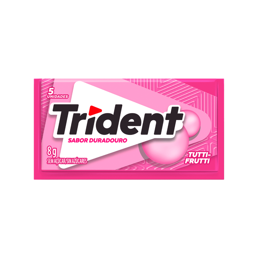 Trident Tutti Fruit - 8g - Casas Pedro